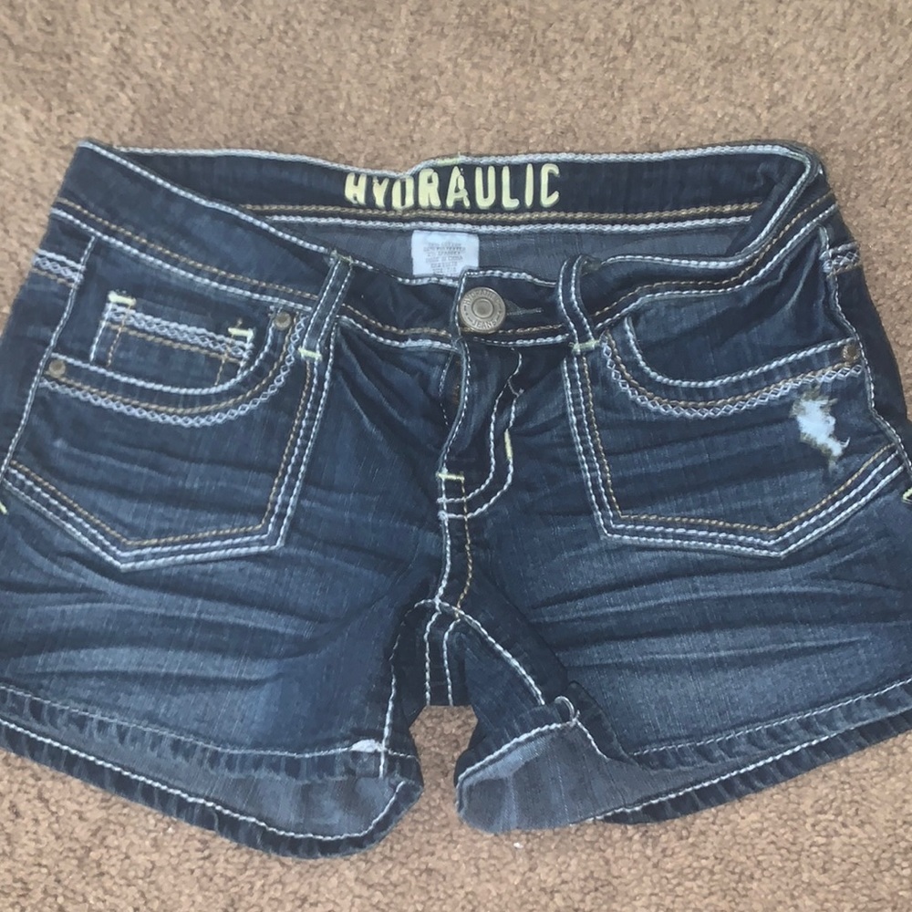 Hydraulic jeans shorts size 7/8 2/$15
